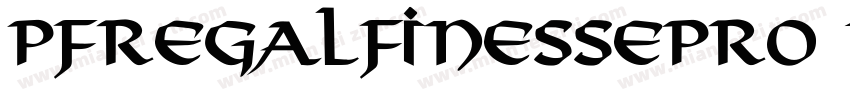 pfregalfinessepro bo字体转换
